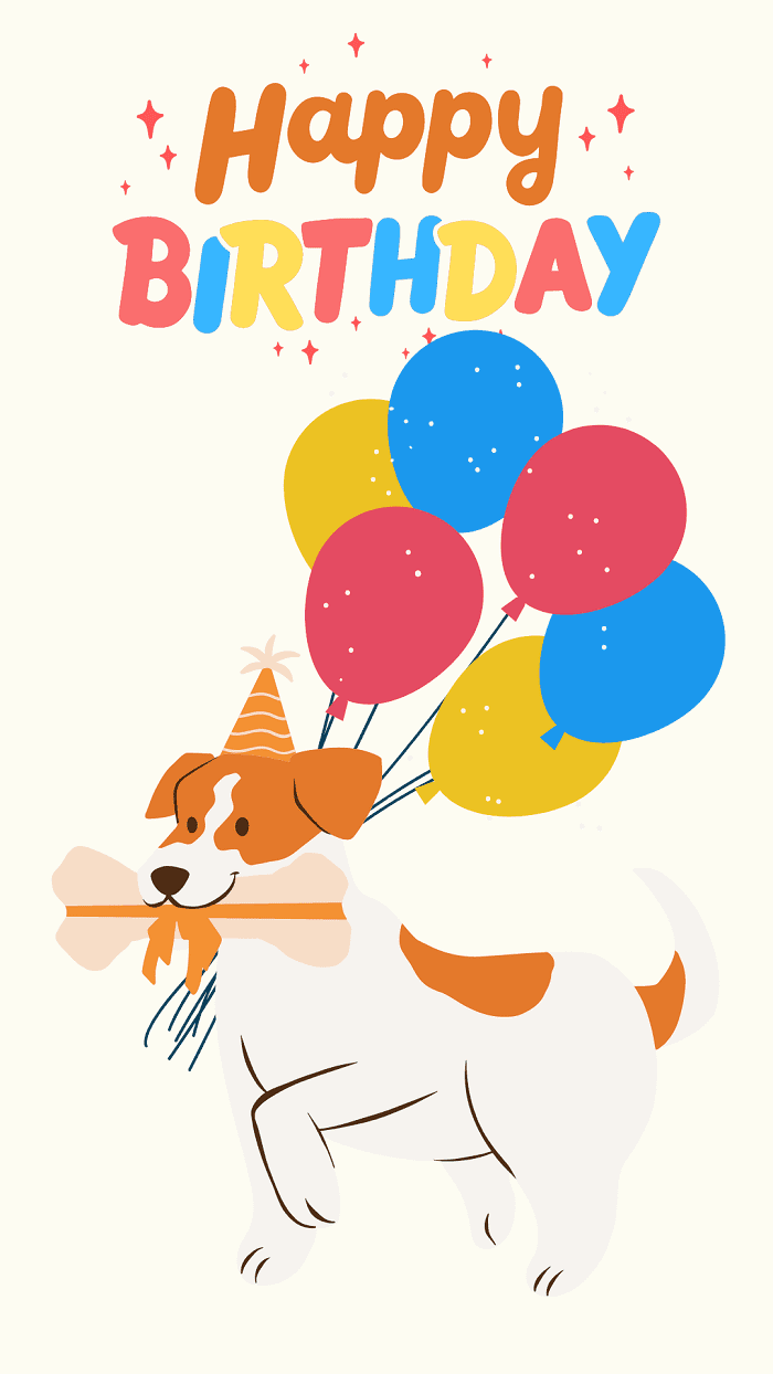 Birthday Card for Kids - Moonzori 
