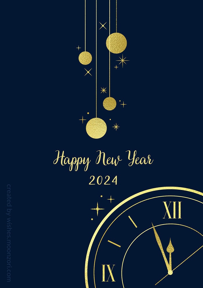 Happy New Year 2024 - Image - Moonzori Wishes