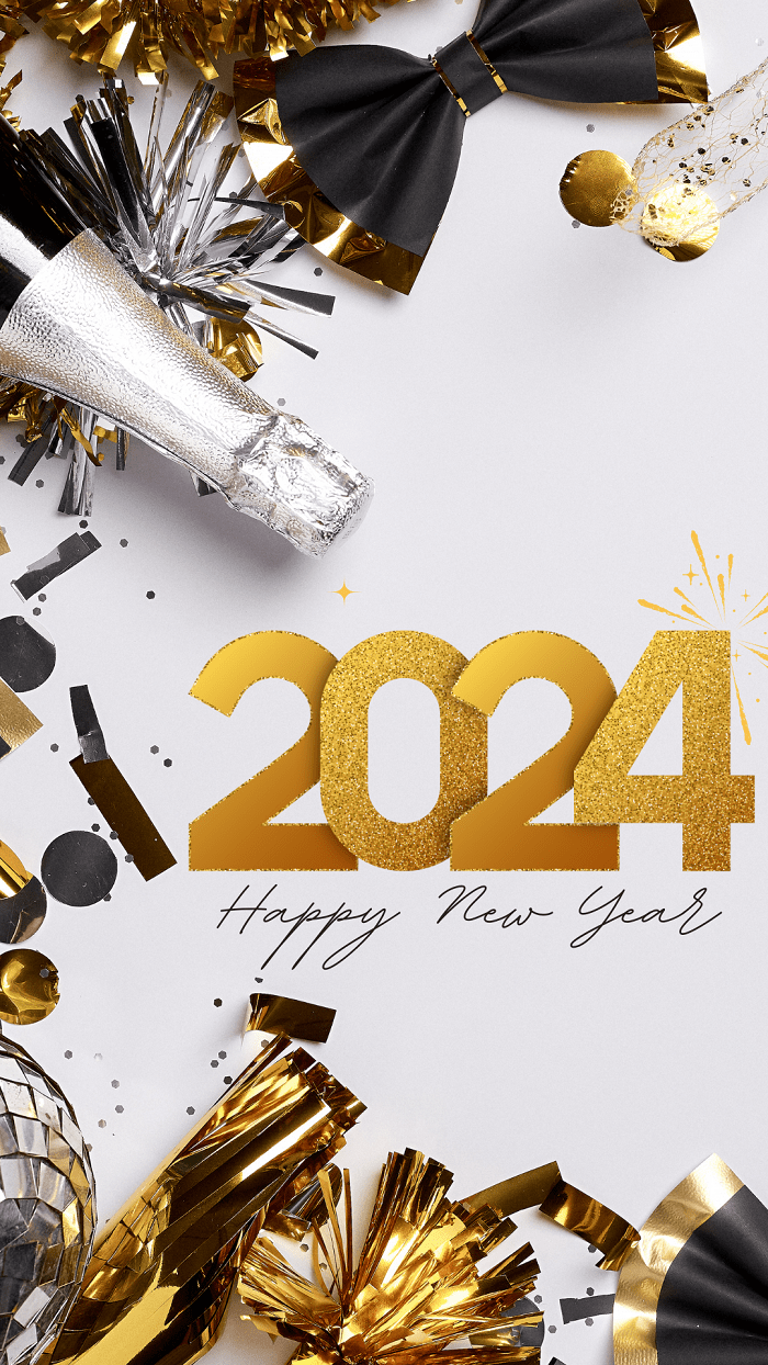 Happy New Year 2024 Image - Moonzori Wishes
