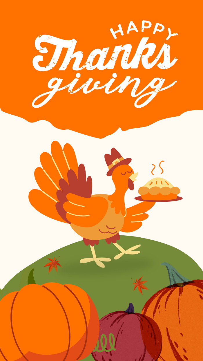 Happy Thanksgiving, Image Turkey - Wishes Moonzori